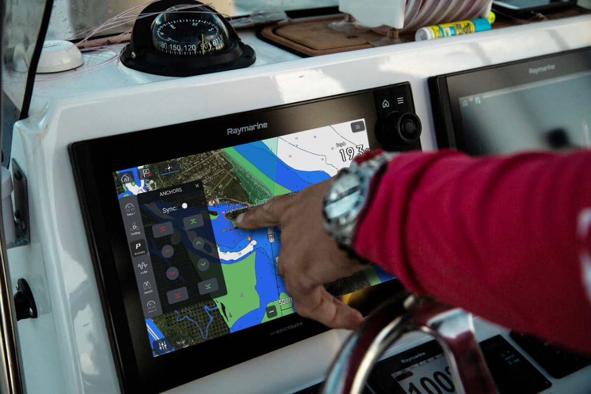 Raymarine Adds Powerful, New Fishing Features to Axiom Chartplotter ...